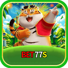 Imagem promocional da BET77S mostrando a plataforma e suas vantagens